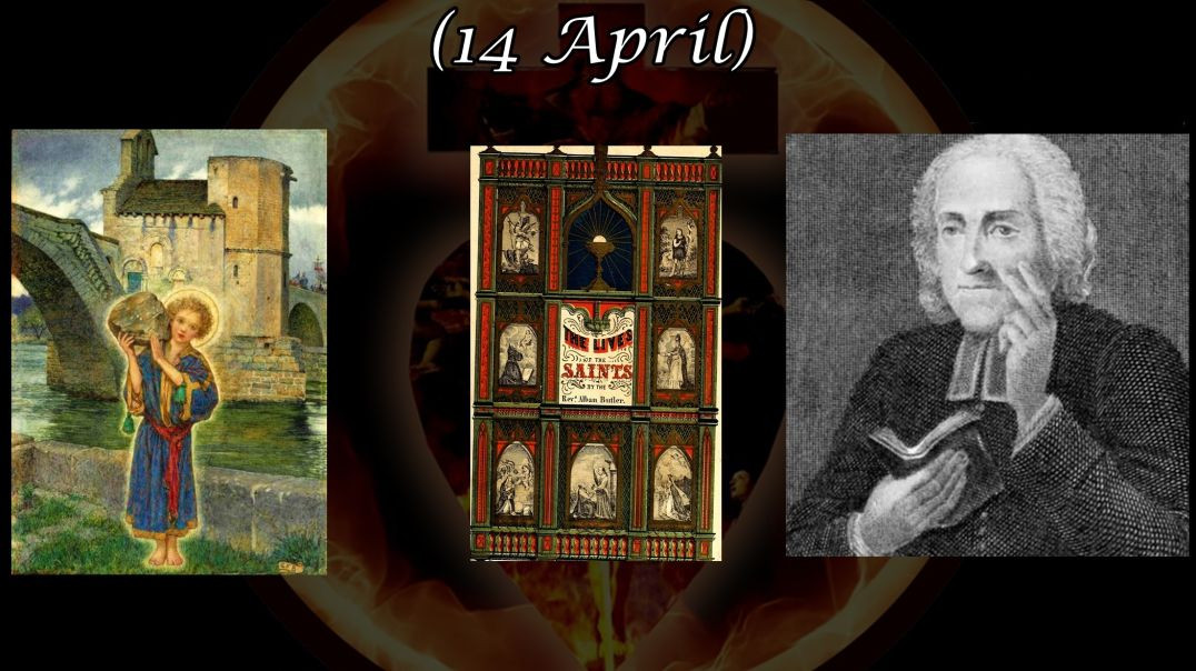 ⁣Saint Benezet the Bridge Builder (14 April): Butler's Lives of the Saints