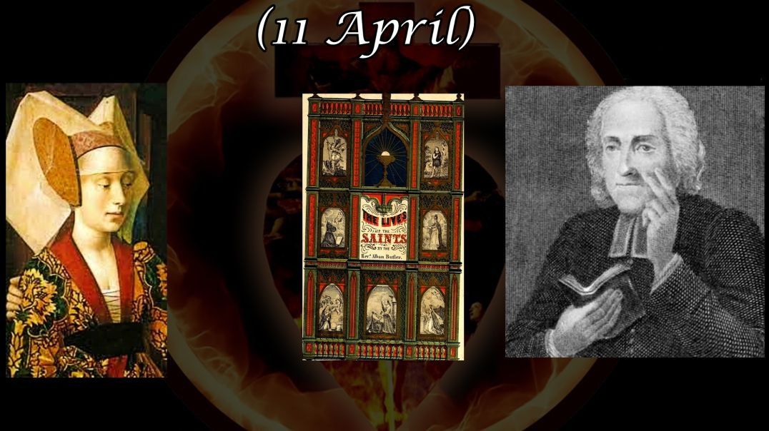 Saint Godeberta of Noyon (11 April): Butler's Lives of the Saints