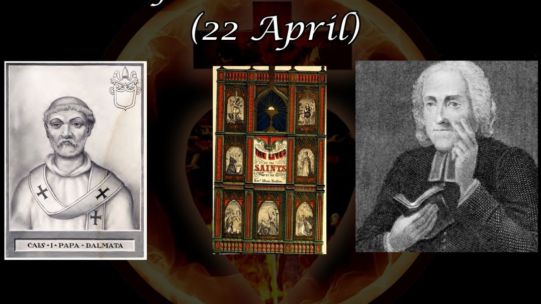 ⁣Pope Saint Caius I (22 April): Butler's Lives of the Saints