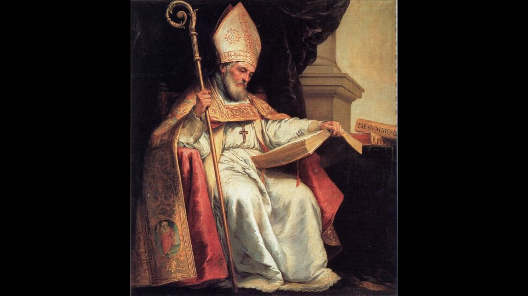 ⁣St. Isidore of Seville (4 April): A Man of God