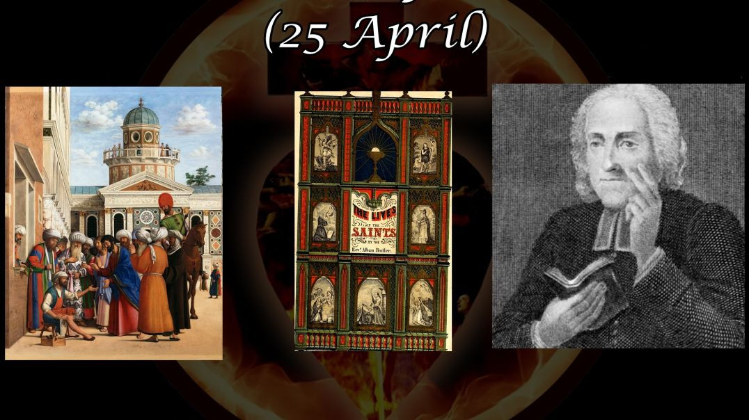 ⁣Saint Anianus of Alexandria (25 April): Butler's Lives of the Saints