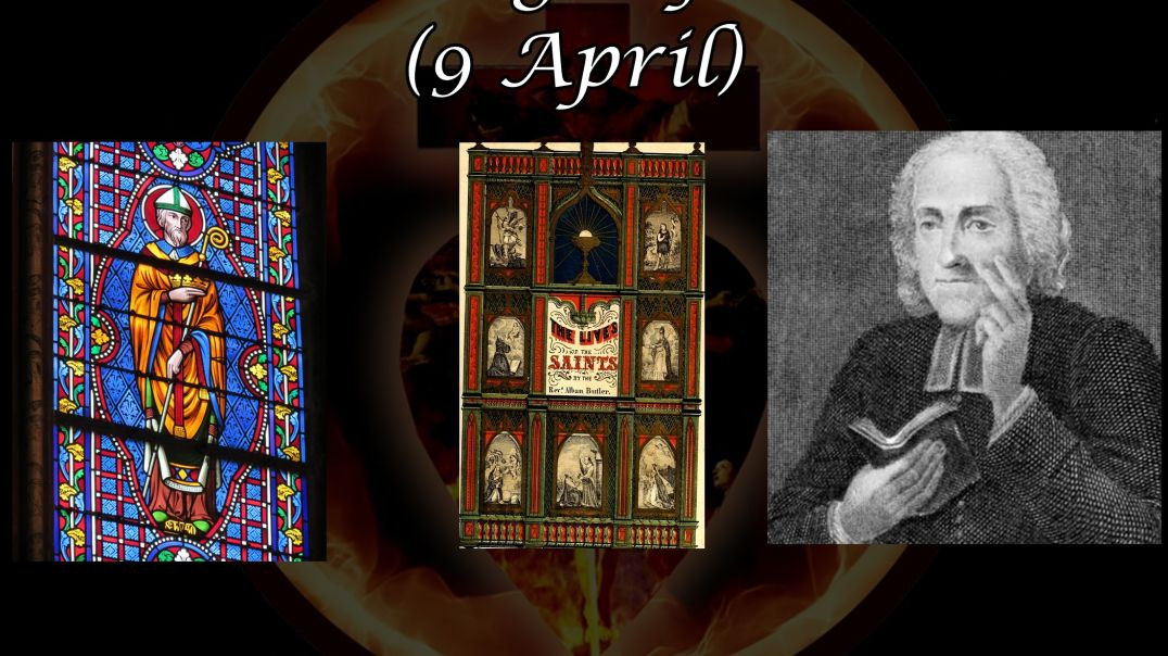 ⁣Saint Hugh of Rouen (9 April): Butler's Lives of the Saints