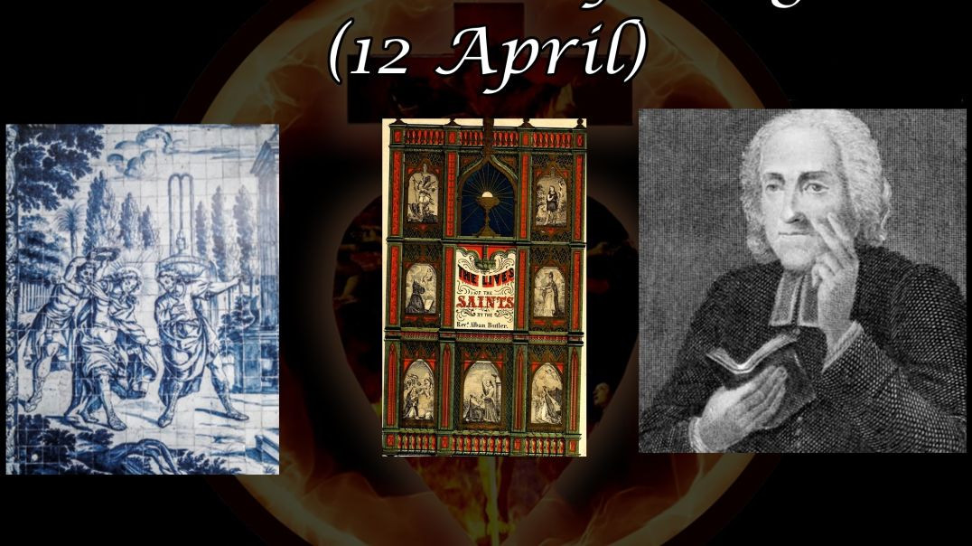 ⁣Saint Victor of Braga (12 April): Butler's Lives of the Saints