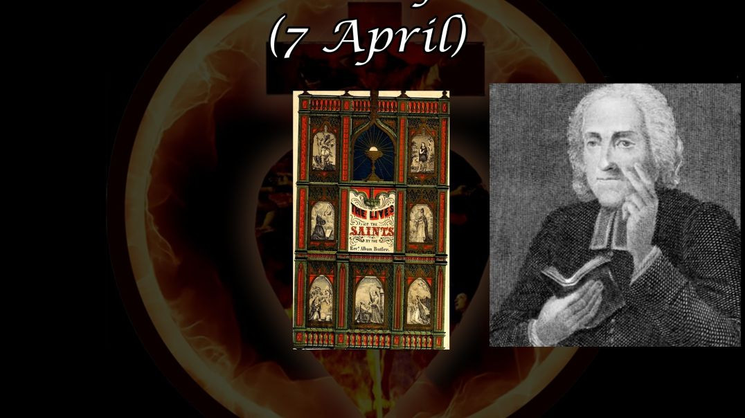 ⁣Saint Albert of Tournai (7 April): Butler's Lives of the Saints