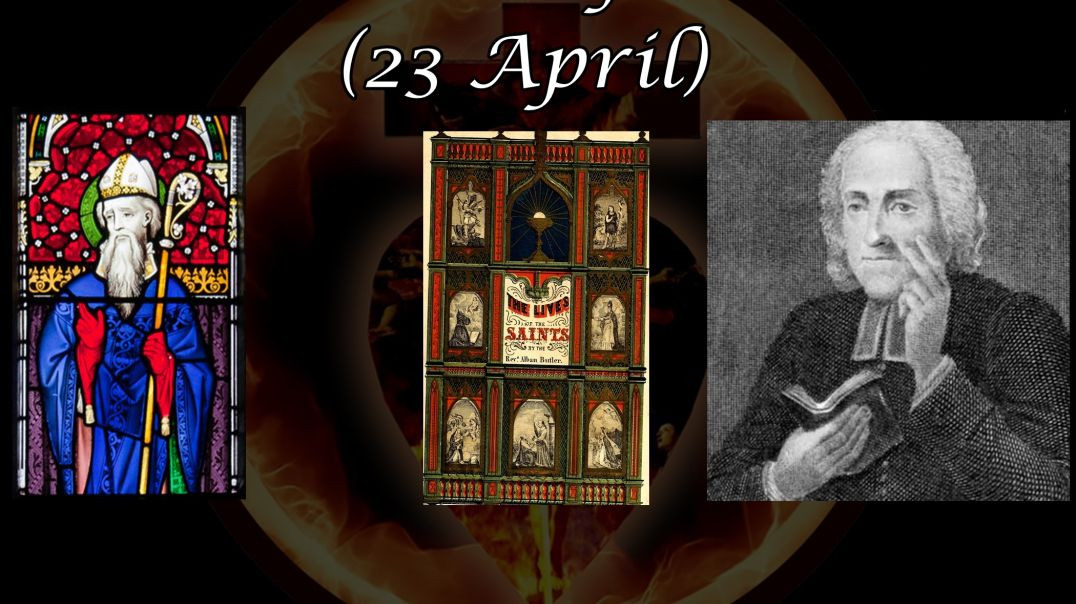 ⁣Saint Ibar of Meath (23 April): Butler's Lives of the Saints