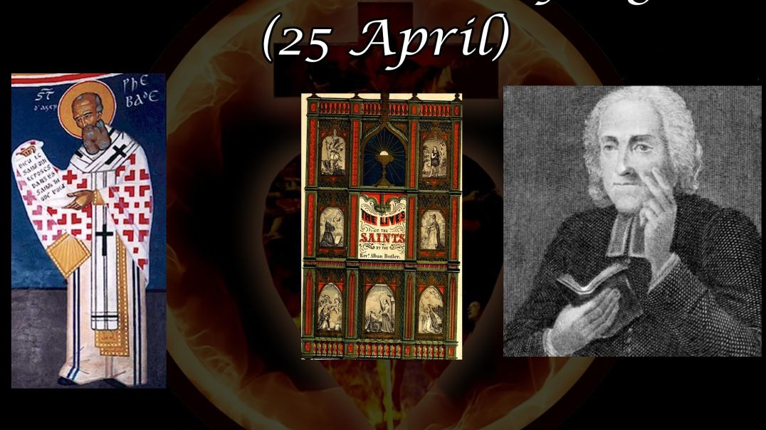 ⁣Saint Phaebadius of Agen (25 April): Butler's Lives of the Saints