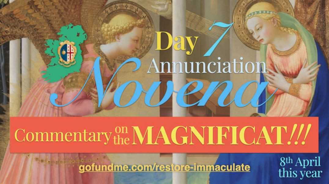 ⁣Annunciation Novena (Day 7): Commentary on the Magnificat