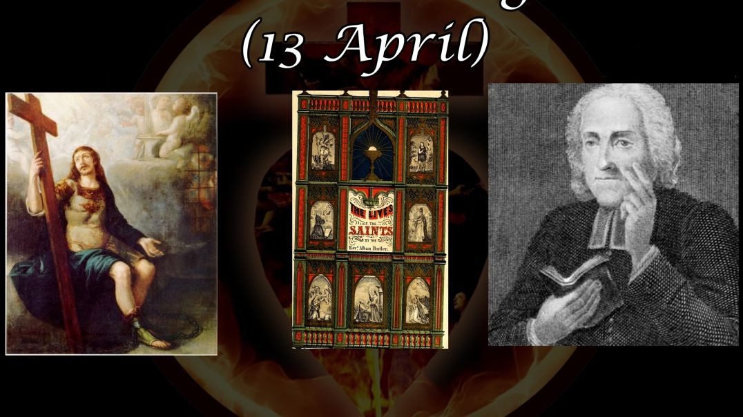 ⁣Saint Hermengild (13 April): Butler's Lives of the Saints