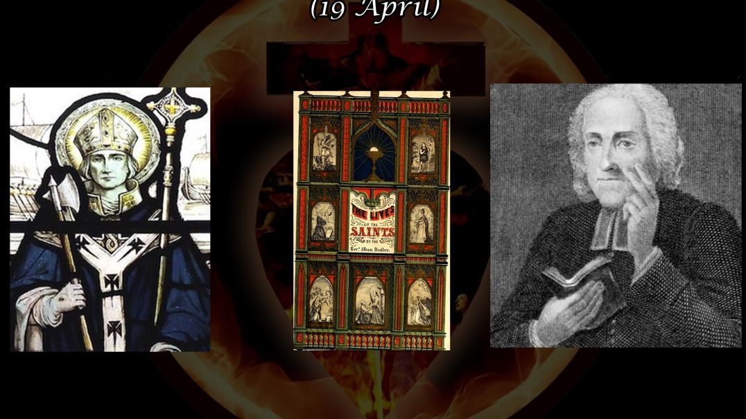 ⁣St. Elphege, Archbishop of Canterbury (19 April): Butler's Lives of the Saints
