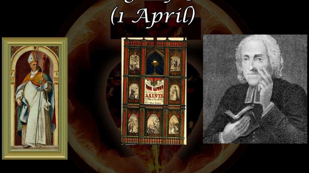 ⁣Saint Hugh of Grenoble (1 April): Butler's Lives of the Saints