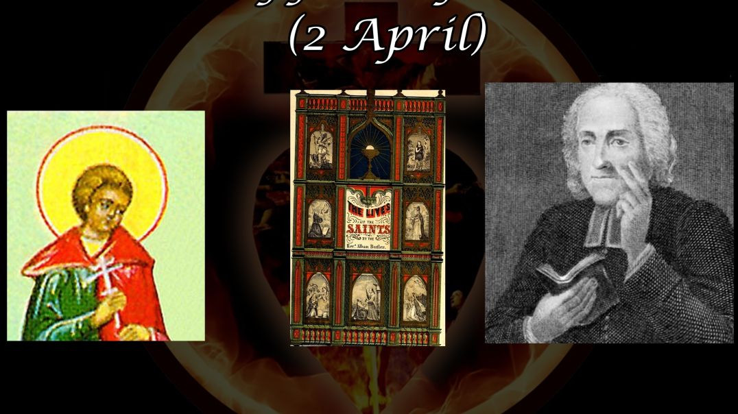 Saint Appian of Caesarea (2 April): Butler's Lives of the Saints