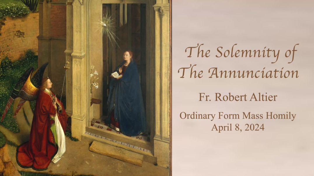 ⁣The Solemnity of The Annunciation