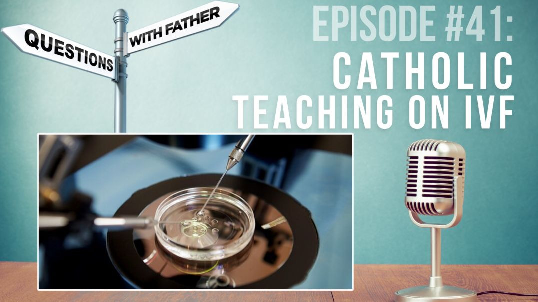 ⁣Catholic Teaching on IVF - Questions with Father #41 - Fr. Palko