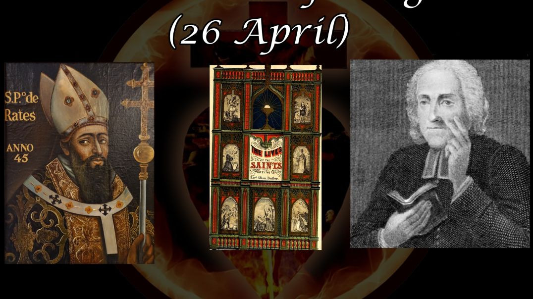 ⁣Saint Peter of Braga (26 April): Butler's Lives of the Saints
