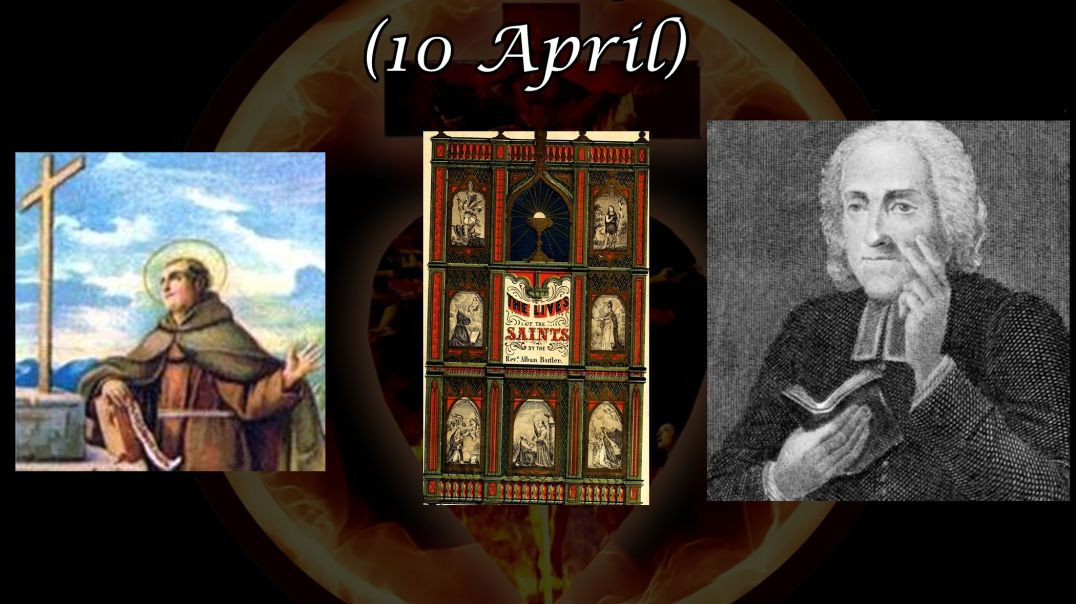 Blessed Mark Fantucci (10 April): Butler's Lives of the Saints