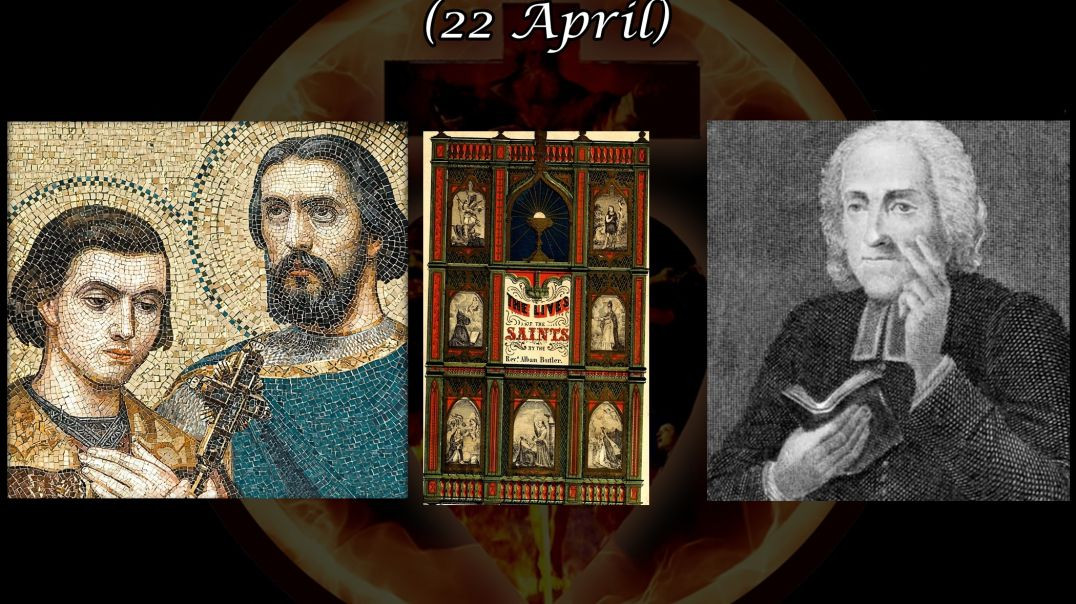 ⁣Saints Epipodius and Alexander of Lyon (22 April): Butler's Lives of the Saints
