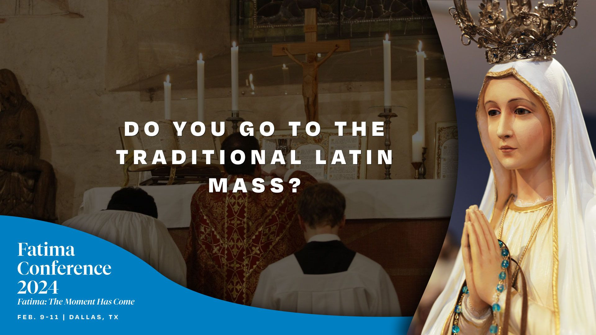 Do you go to the Latin Mass? (CLIP) | FC24 Dallas, TX