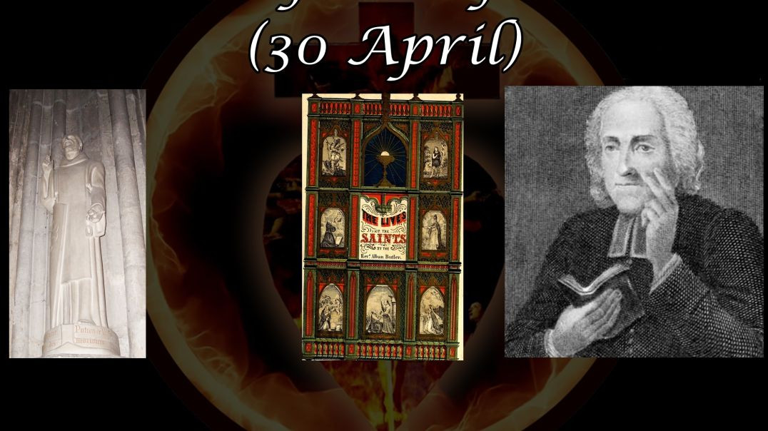 ⁣Saint Adjutor of Vernon (30 April): Butler's Lives of the Saints
