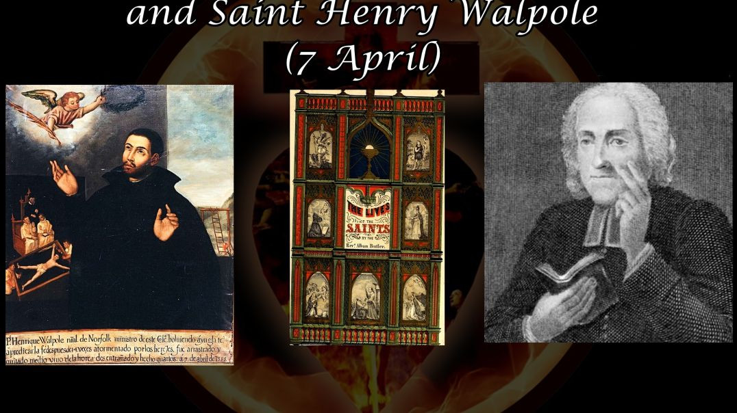 ⁣Blessed Alexander Rawlins and Saint Henry Walpole (7 April): Butler's Lives of the Saints