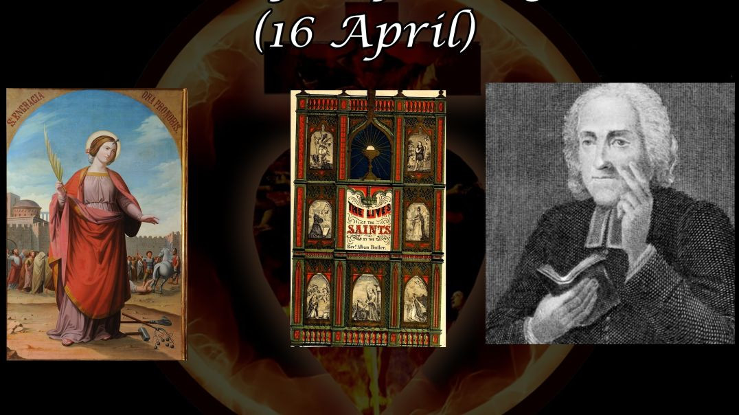 ⁣18 Martyrs of Saragossa & St. Encratis (16 April): Butler's Lives of the Saints