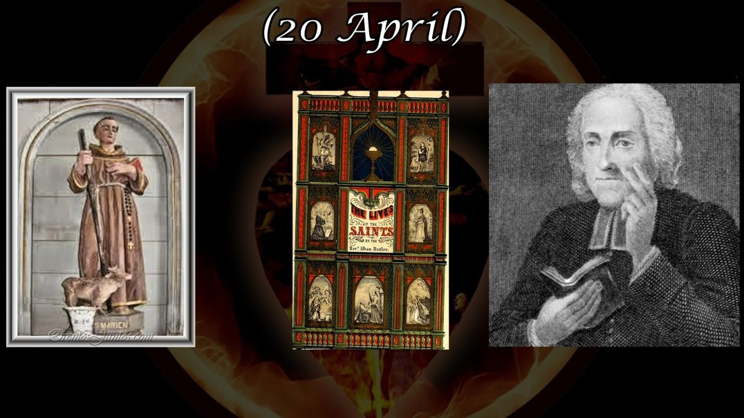 ⁣St. Marcian or Mariano (20 April): Butler's Lives of the Saints