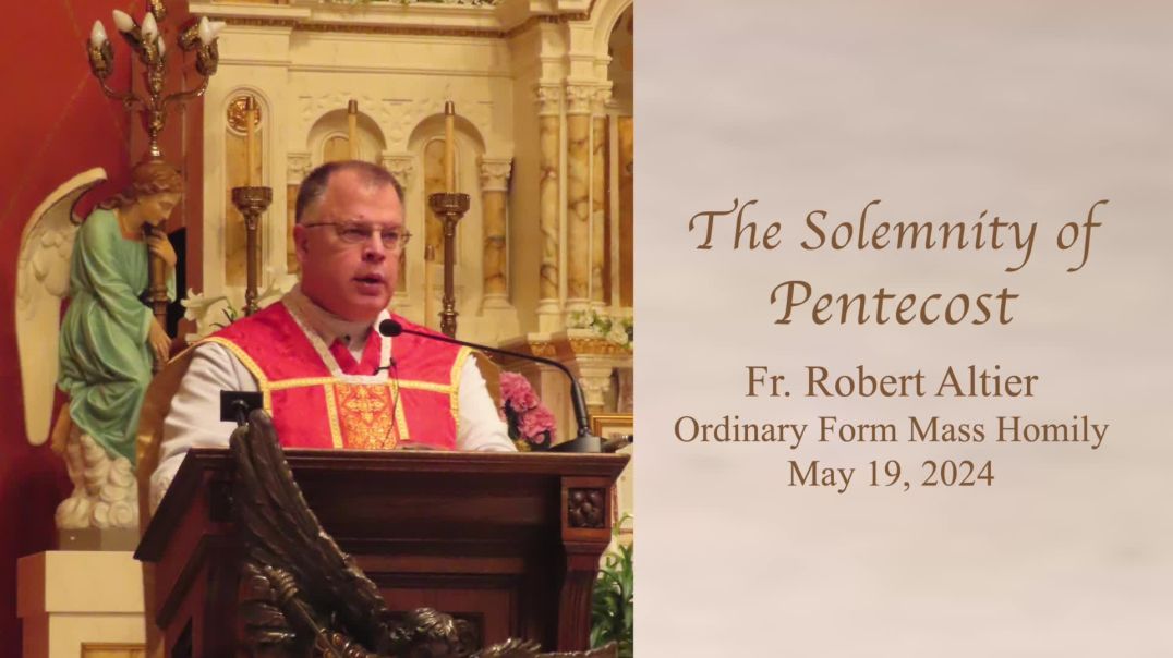 ⁣The Solemnity of Pentecost