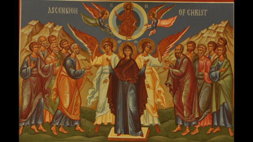 ⁣Ascension Thursday: Looking into the Icon of the Ascension
