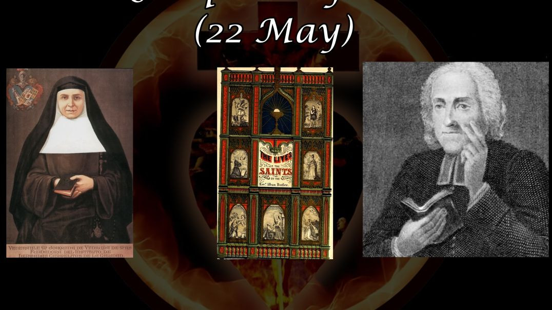 ⁣Saint Joaquina de Vedruna (22 May): Butler's Lives of the Saints