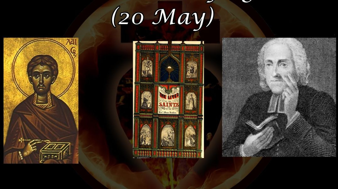 ⁣Saint Talaleo of Egea (20 May): Butler's Lives of the Saints