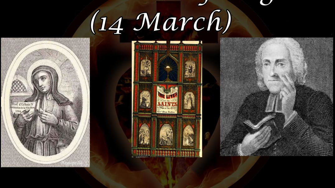 ⁣Blessed Eve of Liège (14 May): Butler's Lives of the Saints
