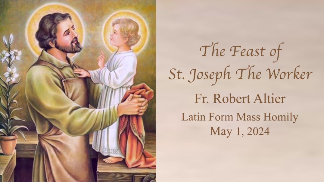 ⁣The Feast of St. Joseph The Worker