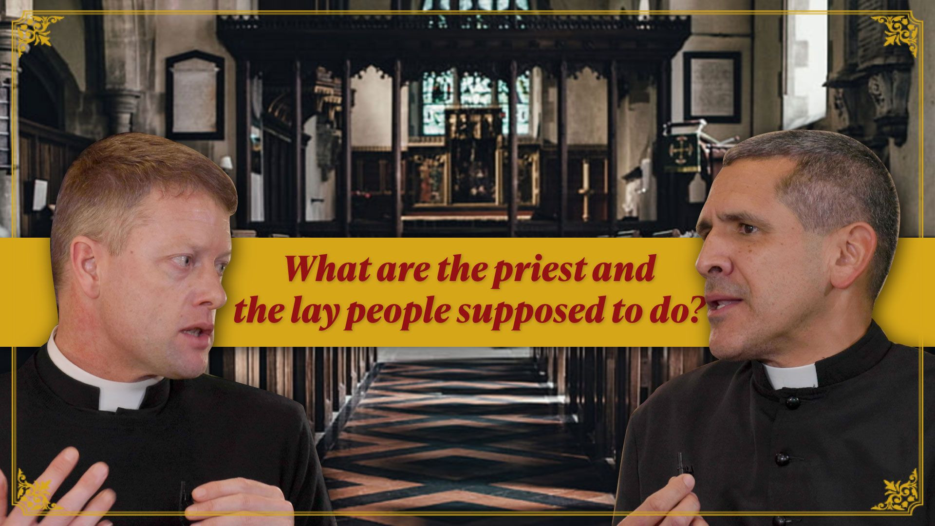 ⁣What should the priests and the lay people do to keep the Traditional Latin Mass alive?