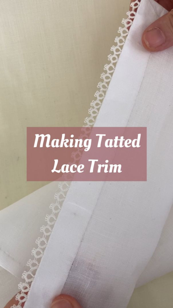 Making Tatted Lace Trim