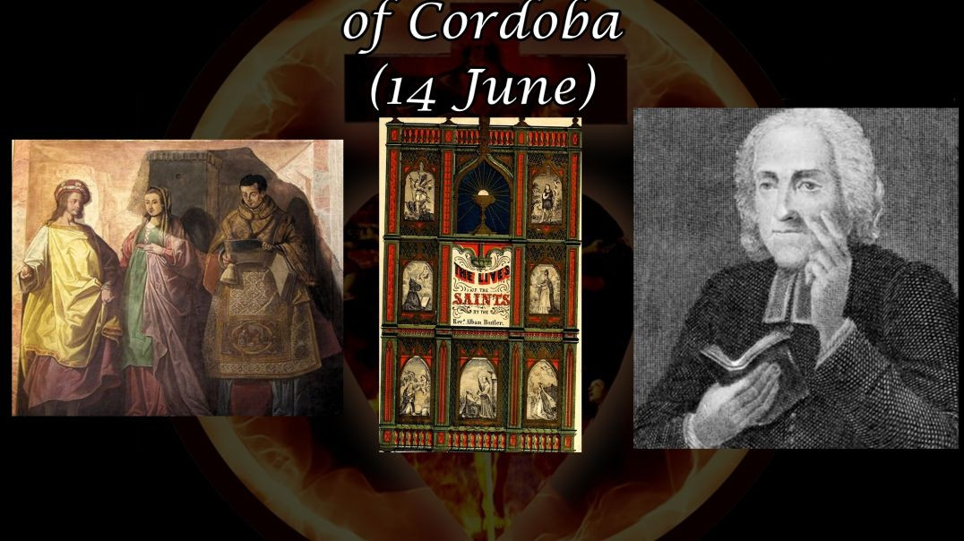 ⁣Saints Anastasius, Felix, and Digna of Cordoba (14 June): Butler's Lives of the Saints