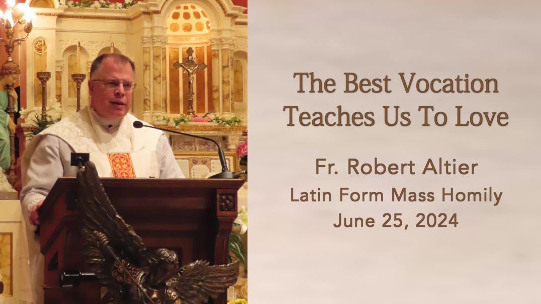 ⁣The Best Vocation Teaches Us To Love