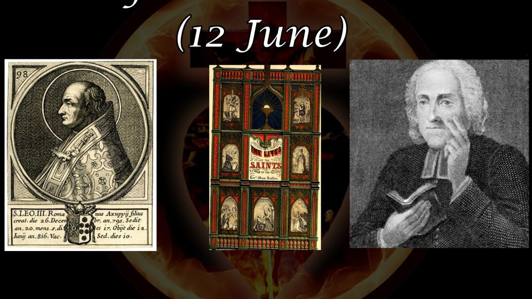 ⁣Pope Saint Leo III (12 June): Butler's Lives of the Saints