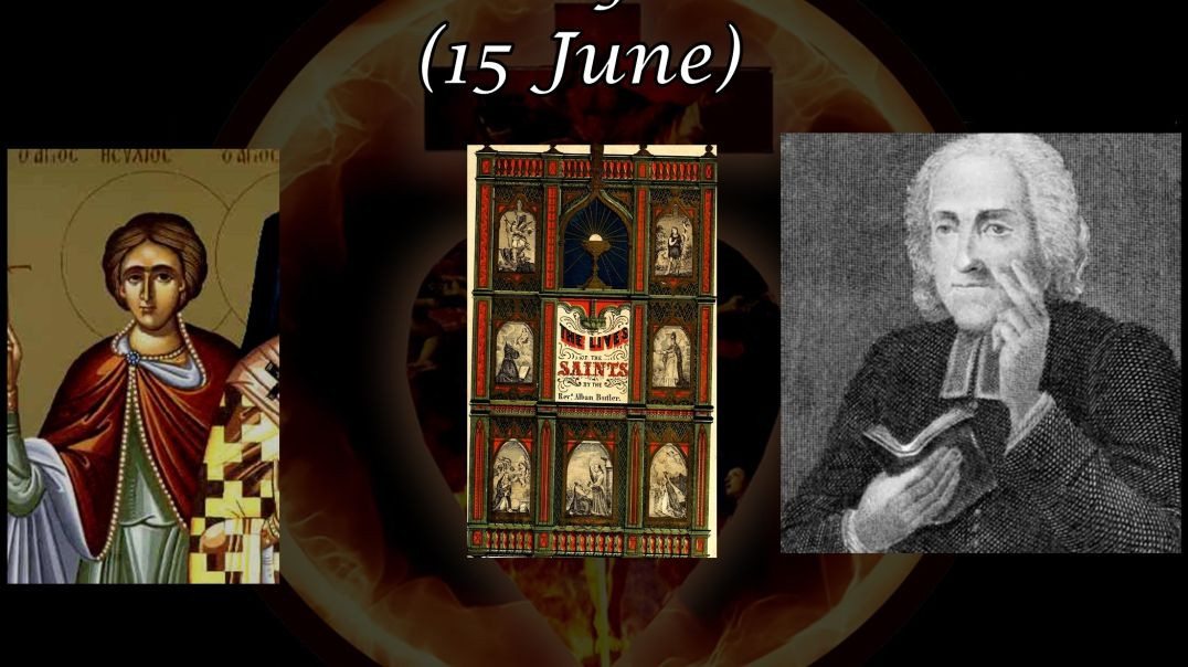 ⁣St. Hesychius (15 June): Butler's Lives of the Saints