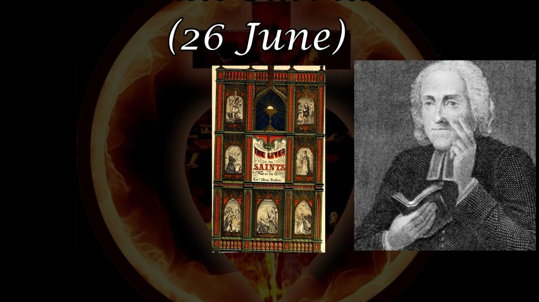⁣Saint Salvius (26 June): Butler's Lives of the Saints