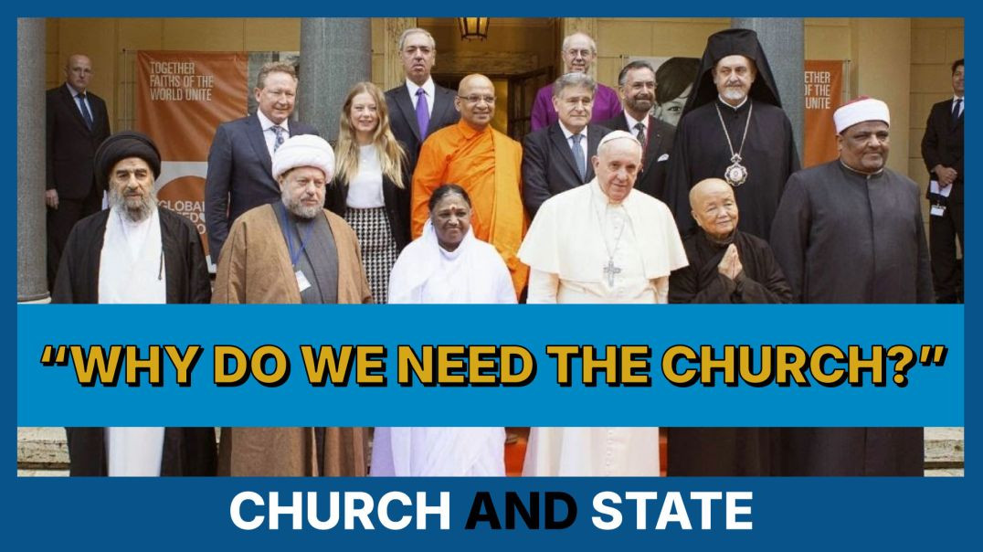 ⁣Religious Indifference making people ask: "Why do we need the Church?"