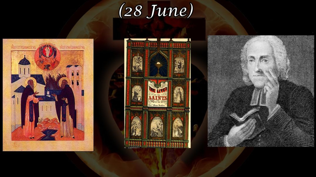 ⁣Saints Sergius & Herman of Valaam (28 June): Butler's Lives of the Saints