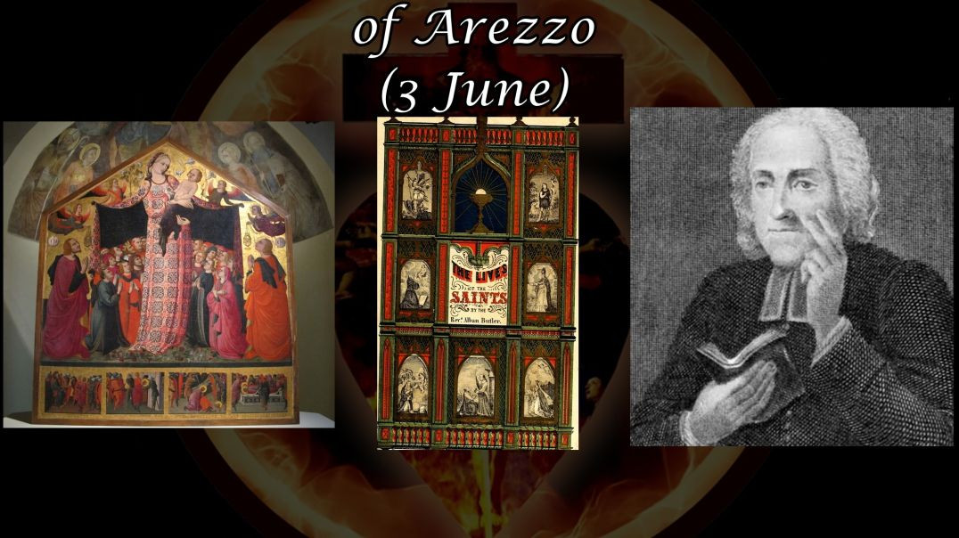 ⁣Saints Pergentinus and Laurentinus of Arezzo (3 June): Butler's Lives of the Saints