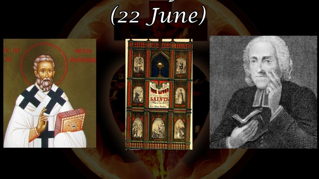 ⁣Saint Nicetas of Remesiana (22 June): Butler's Lives of the Saints