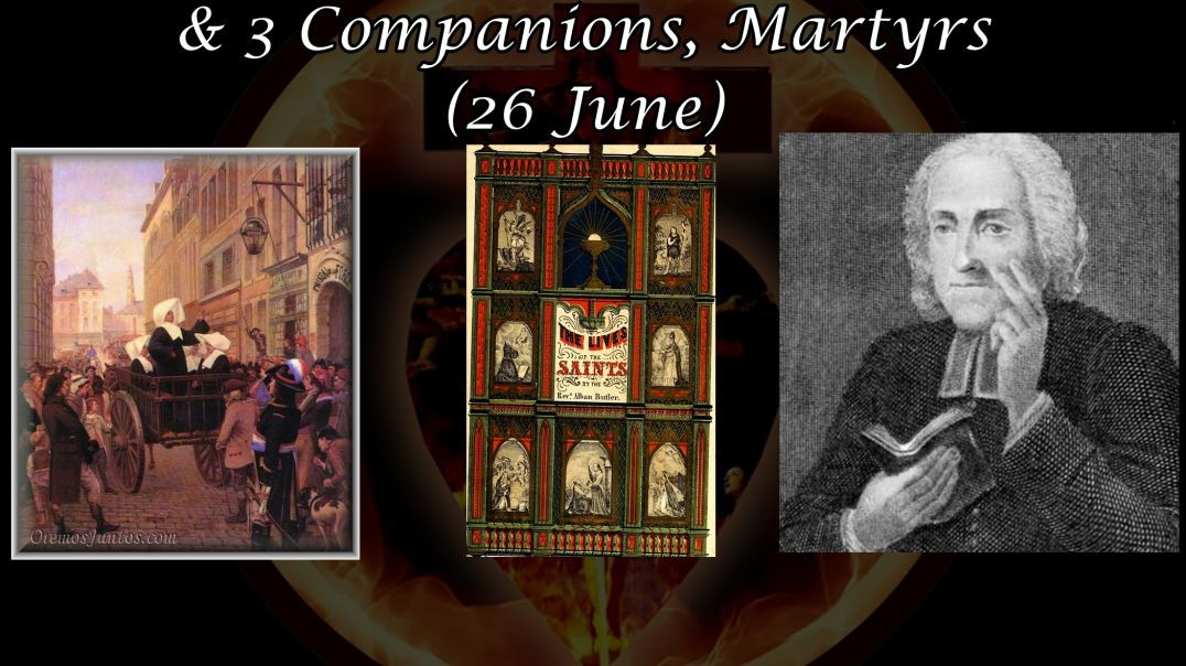 ⁣Blessed María Magdalena Fontaine & 3 Companions (28 June): Butler's Lives of the Saints