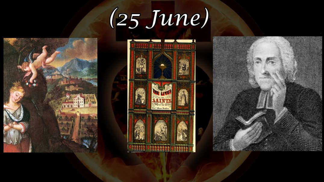 ⁣Saint Eurosia (25 June): Butler's Lives of the Saints