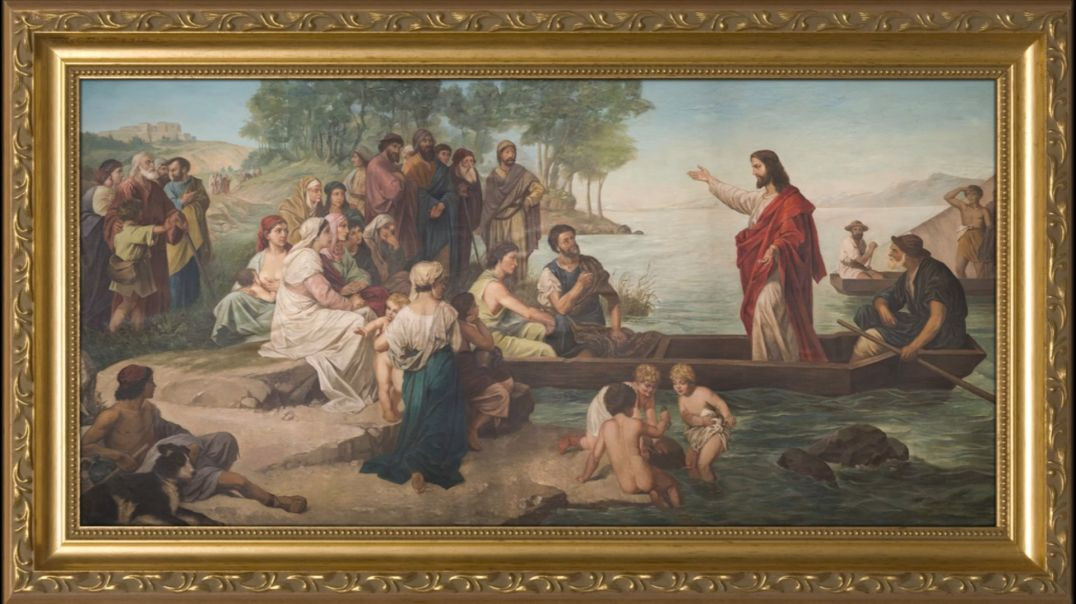 ⁣Jesus on His Boat & Jesus on the Altar