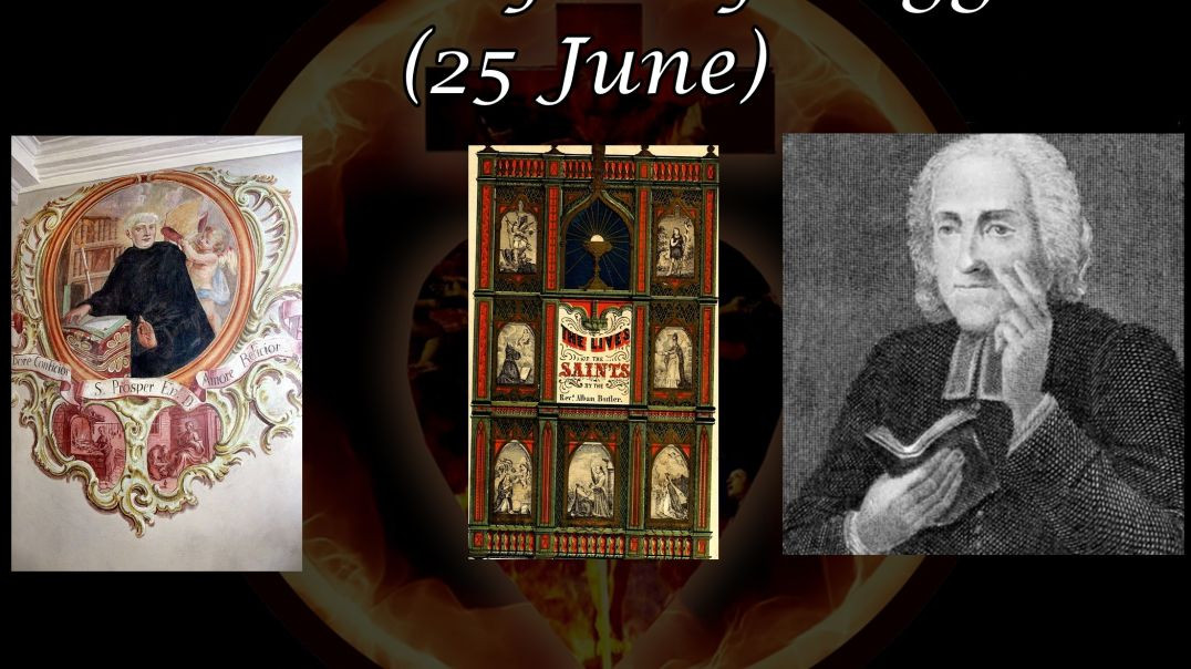 ⁣Saint Prosper of Reggio (25 June): Butler's Lives of the Saints
