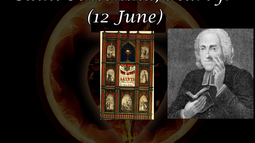 ⁣Saint Antonina, Martyr (12 June): Butler's Lives of the Saints