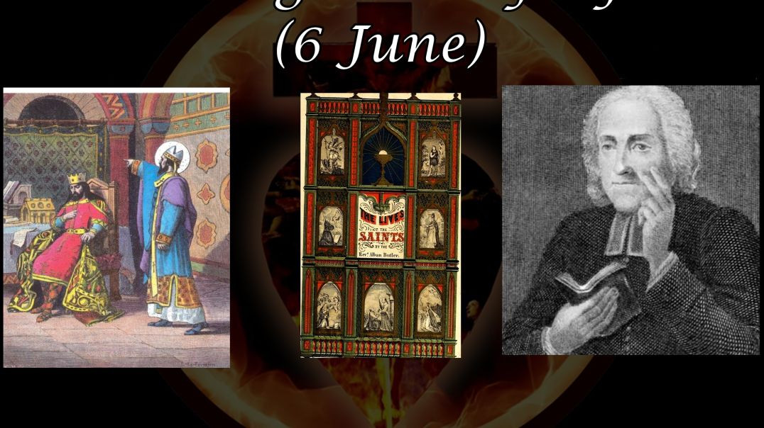 ⁣Saint Agobard of Lyon (6 June): Butler's Lives of the Saints