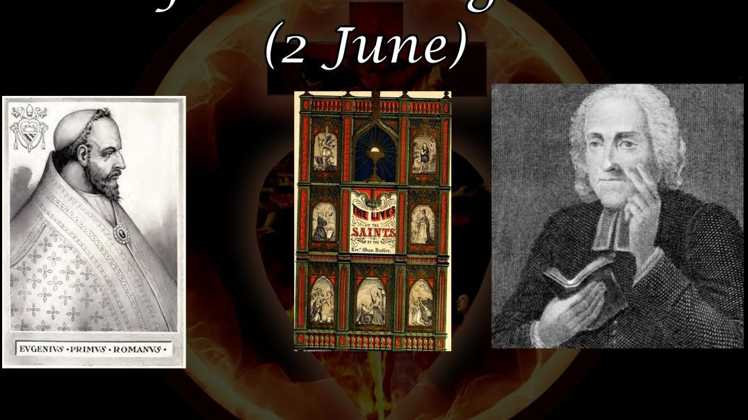 ⁣Pope Saint Eugene I (2 June): Butler's Lives of the Saints