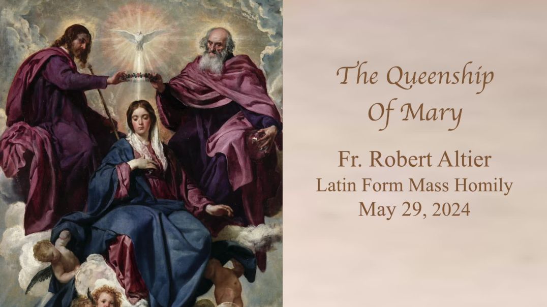 ⁣The Queenship Of Mary